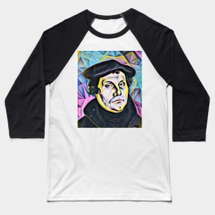 Martin Luther Portrait | Martin Luther Artwork 10 Baseball T-Shirt